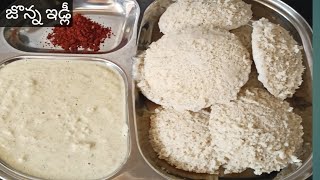 jonna idli |  జొన్న ఇడ్లీ| ఎంతో రుచి |ఎంతో ఆరోగ్యం| easy to make |YouTube video's|