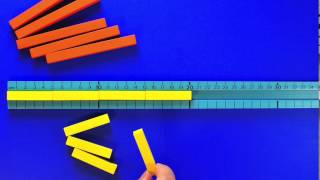 Extract from 'Exploring Numbers Through Cuisenaire Rods': Step Counting with Cuisenaire Rods