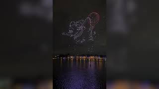 New drone show at Disney World lights up the night