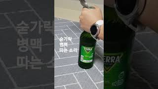 숟가락으로 맥주 따기: 소리 뻥