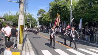 八田寺町、地車修理入魂式