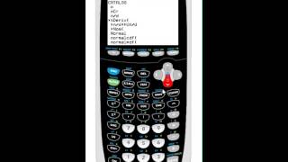 Tutorial: TI-84 Plus C Silver Edition - Built-in Catalog Help