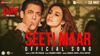 Seeti Maar | Radhe - Your Most Wanted Bhai | Salman Khan, Disha Patani | DSP | PrabhuDeva