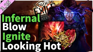 Infernal Blow Ignite Elementalist Got Buffed To The Moon | PoE 3.25 League Starter Build