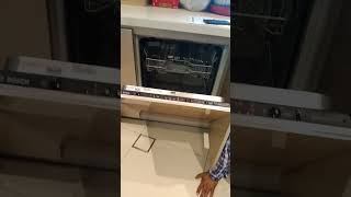 Bosch built-in dishwasher | Install| #shorts @saelectronic2493 #video #youtubeshorts #viral#subscribe