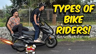 TYPES OF FUNNY BIKE RIDERS! | Not So Viral