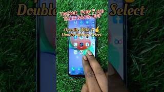 How To Off TalkBack From Tecno POP 7 Pro ⚡ Tecno Mobile Double Tab Screen Bandh Kaise Kare 🔥#shorts