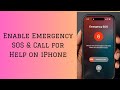 How to Enable Emergency SOS & Call for Help on iPhone | Life-Saving Safety Features Explained
