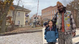 A visit to the historical Crossroads village \u0026 Huckleberry Railroad