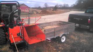 WoodMaxx WM-8H chipper operation