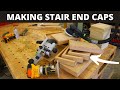 How to Make Stair End Caps in the Shop - False Tread End Caps Production Style