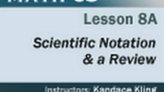 Math 65 - Lesson 8a