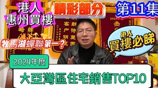 港人惠州買樓【第11集】揭秘2024年度大亞灣區住宅銷售TOP10❗究竟牧馬湖點解3年蟬聯第一？2025年又可以關注乜樓盤？#惠州樓盤 #惠州房產 #惠州樓價 #惠州買樓 #港人必睇