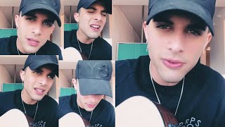 Erick Brian Colon cantando OCEAN - KAROL G (cover) CNCO