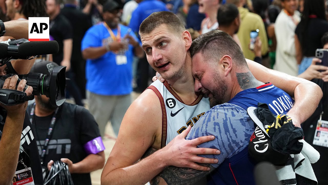 Denver Celebrates As Nuggets Take Home 1st NBA Title - YouTube