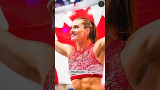 🇨🇦 Alysha Newman Twerk Paris 2024 Olympics | Best Slow Motion 🔥 #shorts #slowmotion #athlete