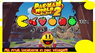 πππ Every Hidden Fruit in Pac-Man World RePAC 2 (PAC VILLAGE 100%) ππβ¨