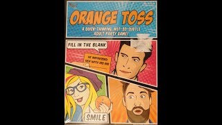 What's Inside - Orange Toss Board Game (2016, University Games)