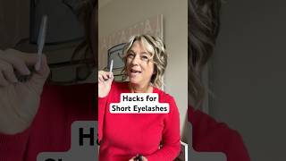 Hack for Eyelashes That are Short or Fine #hacks #over40 #midlife