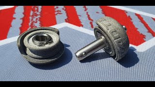 Avanti Sails Quick Loc clew pulley,