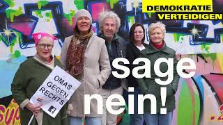 SAGE NEIN Videoaktion: \