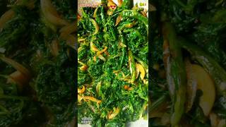 পালং শাকের চমৎকার রেসিপি 🔥|Spinach Recipe| Palak Recipe | পালং শাক রেসিপি #shorts #viral Palong shak