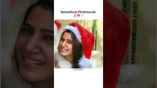 Samantha in Christmas pic 🧑‍🎄💖✨#samantha #trending #shorts #christmas #ytshorts