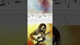 Three Little Birds Fingerstyle Tab | Bob Marley | PART B