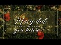 Mary, Did You Know? -  With Lyrics- Jule P. Crandall