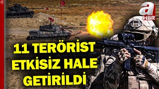 Suriye Ve Irak'ın Kuzeyinde 11 Terörist Etkisiz Hale Getirildi | A Haber