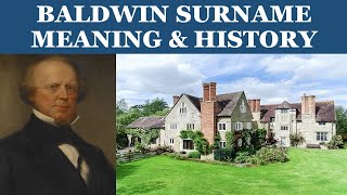 Baldwin Surname History