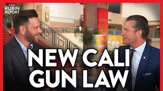 Dave Rubin Gives a Priceless Reaction to California's New Gun Law | POLITICS | Rubin Report