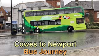 Cowes to Newport Isle of Wight Bus Journey