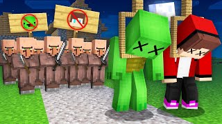Why Did Villagers Hanged JJ and Mikey in Minecraft? - Maizen
