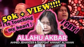 indonesian GIrl's Reaction to Allahuakbar - Coke studio Ahmed Jehanzeb and Shafqat Amanat