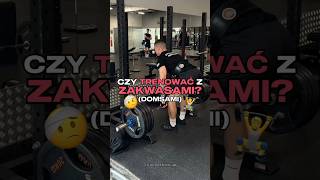 Czy trenować z zakwasami? OPINIA TRENERA🏋️  #siłownia #trening