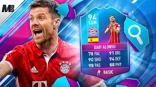 FIFA 17 END OF AN ERA XABI ALONSO REVIEW | 94 SBC ALONSO PLAYER REVIEW | FIFA 17 ULTIMATE TEAM