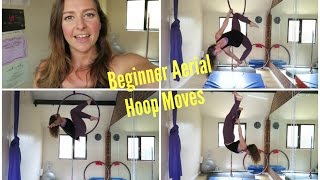 10 Beginner Aerial Hoop Moves | UNIQUE AERIALISTS