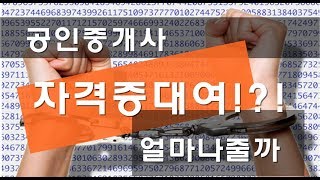 달숙이 e05 공인중개사 불법 자격증대여 얼마나줄까?