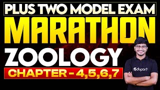 Plus Two Model Exam | Zoology Marathon | Chapter - 4,5,6,7 | Eduport Plus two