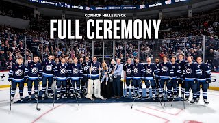 FULL CONNOR HELLEBUYCK PRE-GAME CEREMONY