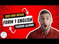 2022 FORM 1 ENGLISH INTAKE | HOW TO WRITE AN EMAIL | KEEPING A PET | ACE EDUCATION GROUP : OPEN WEEK