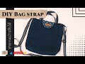 DIY adjustable bag strap | เย็บสายกระเป๋า ปรับได้