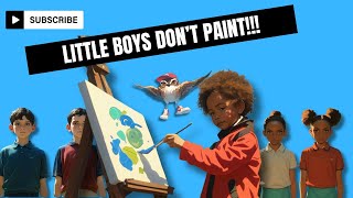 Is Art Only for Little Girls? | A Kid's Story Time Song About Peer Pressure