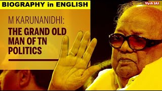 M  Karunanidhi Biography in English | M  Karunanidhi death | M  Karunanidhi statue | Vysh IAS class