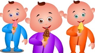 Five Little Babies Eating Icecream & Many More - Nursery Rhymes Collection - JamJammies Kids Songs