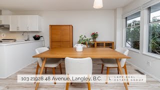 GORGEOUS Langley Townhome at Murrayville Glen!  |  103 21928 48 Avenue  |  Lapp Real Estate Group