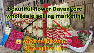 Davangere Flower | Market All Colours | Karnataka wholesale