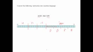 Converting MIPS assembly to machine language (A tutorial)