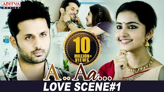 A Aa Scenes || Nithiin Samantha Love Scene #1 | Nithiin, Samantha | A Aa (Hindi Dubbed Movie)